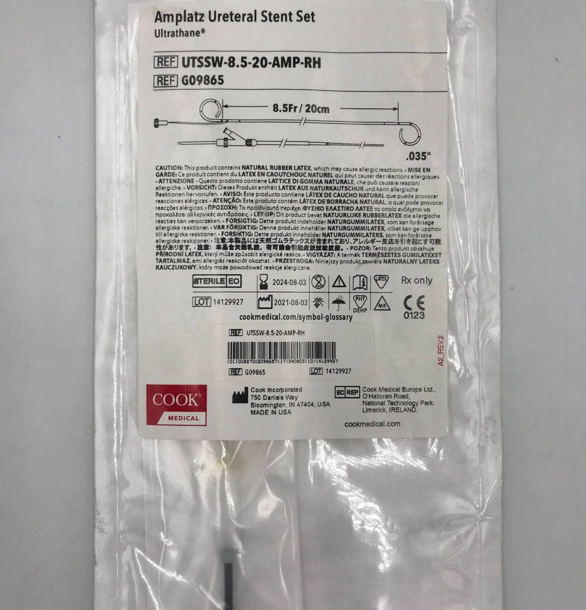 U8/10 U-CHANNEL-2100MM CLEAR product photo