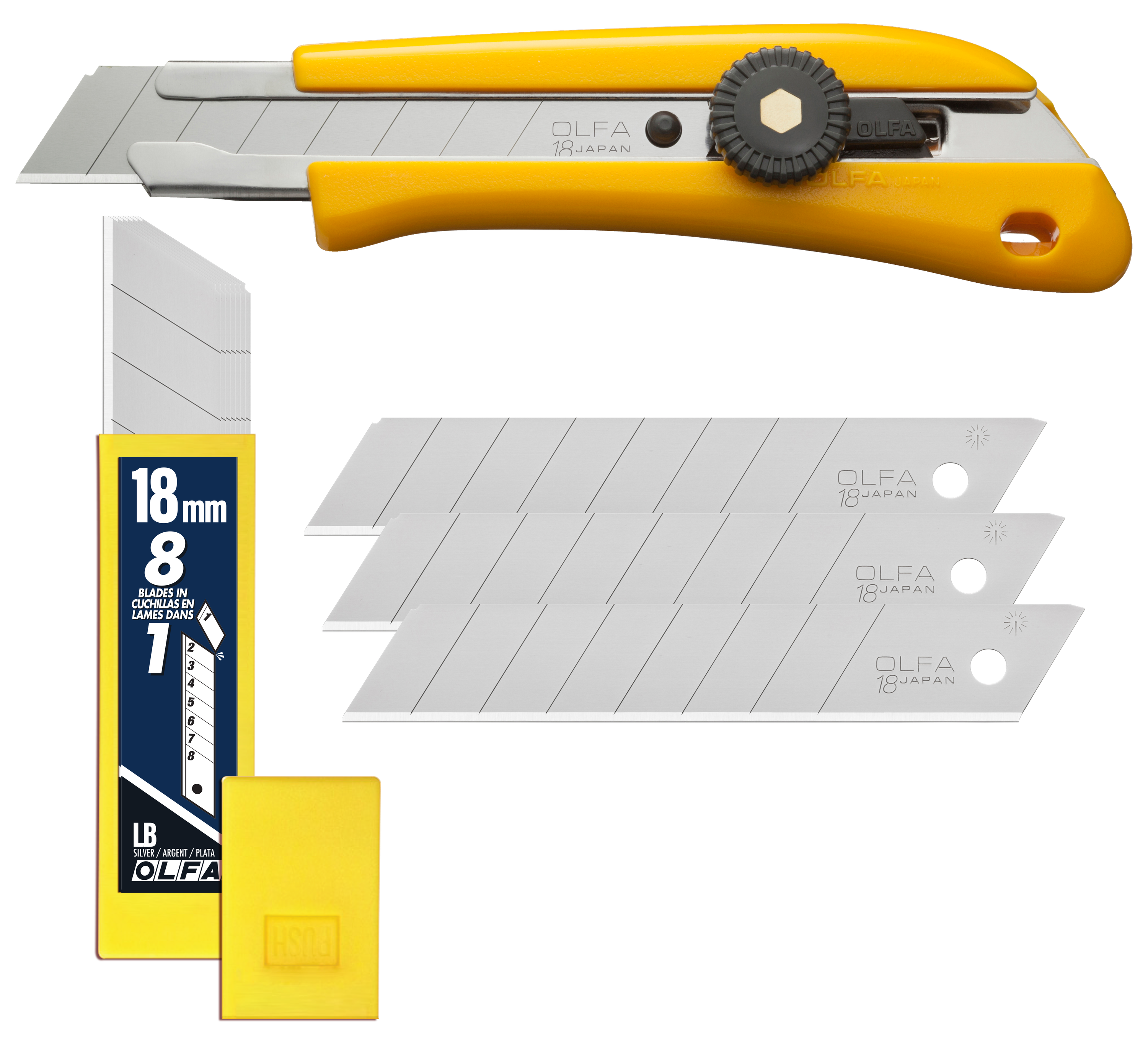OLFA PRO 18MM BLADE 10PACK product preview