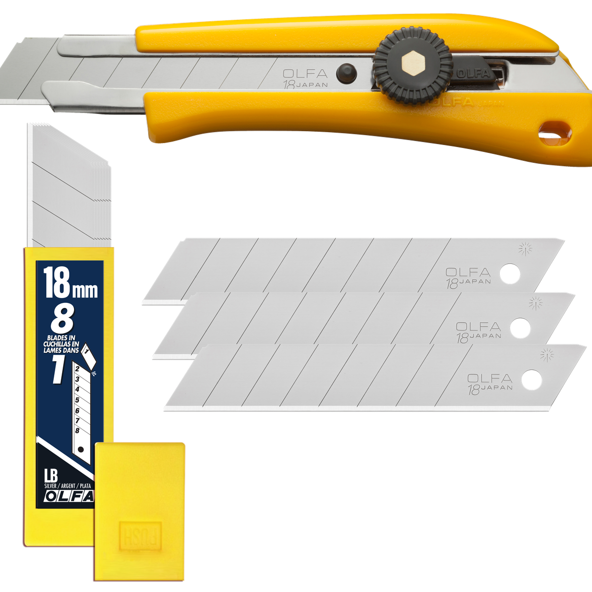 OLFA PRO 18MM BLADE 10PACK product photo