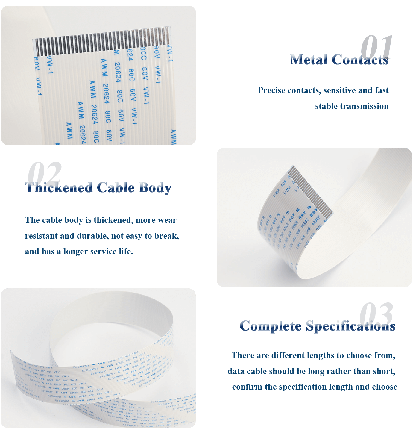 IEION DX5 PRINT HEAD RIBBON CABLE #ALCADX5460 product preview
