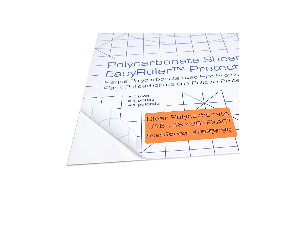 1/16" POLYCARBONATE CLEAR 8'X4' product photo