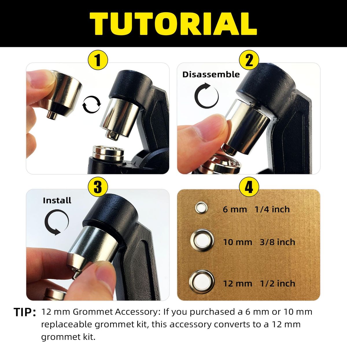 12MM DIE FOR GROMMET MACHINE product photo