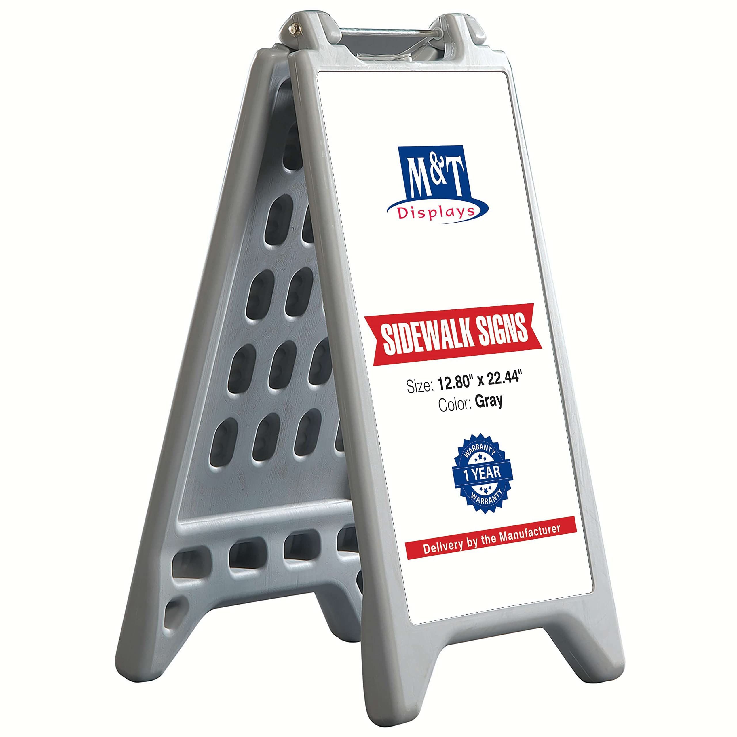 DOUBLE SIDE ALUMINUM DISPLAY 31.5" X 70.9" (Square Base) product preview