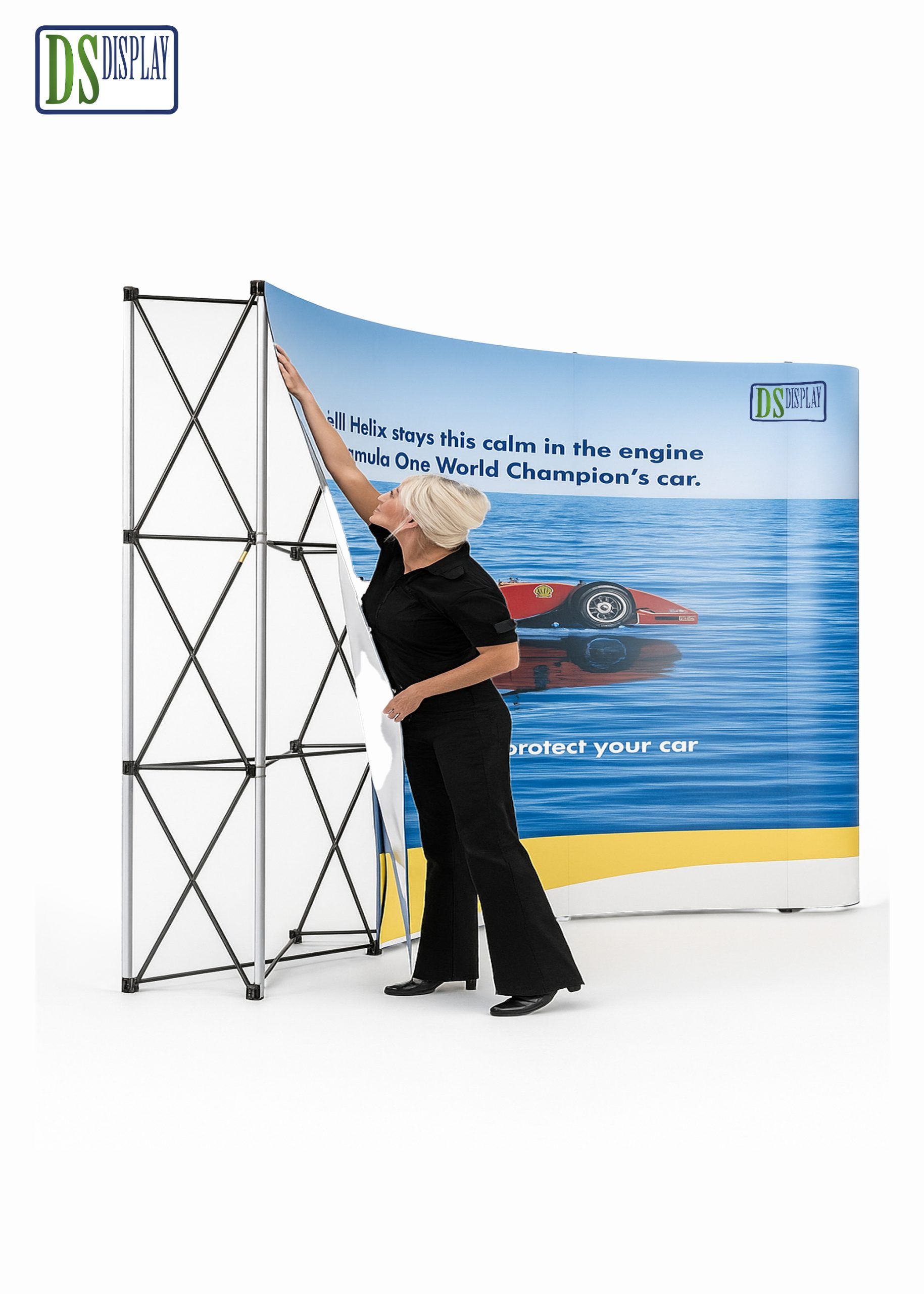 POP-UP  CURVE 3'X4' WITH STYRENE & LAMPS product preview