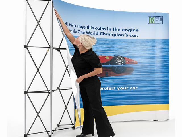 POP-UP CURVE 3'X4' WITH STYRENE & LAMPS product preview