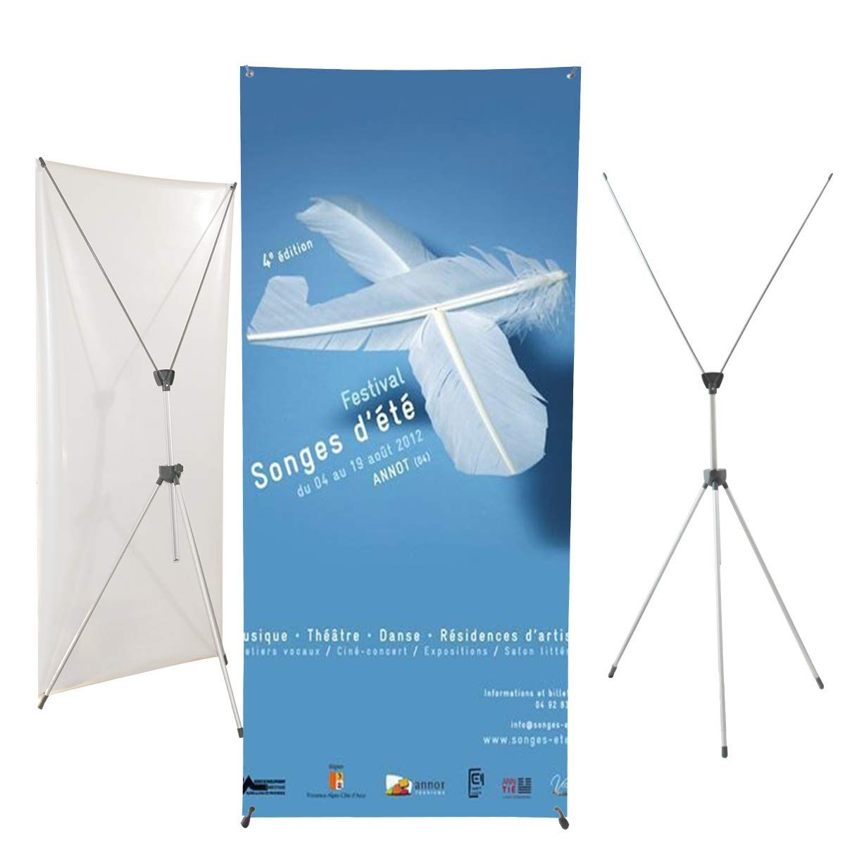 X BANNER EXPO DISPLAY 23.5"  X 63" (XCG) product preview