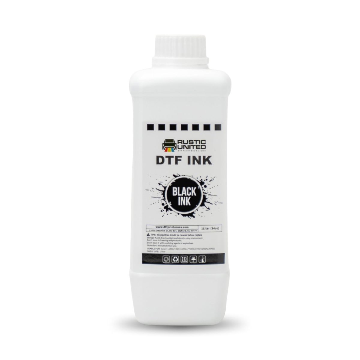 DTF BLACK INK 500ML product photo