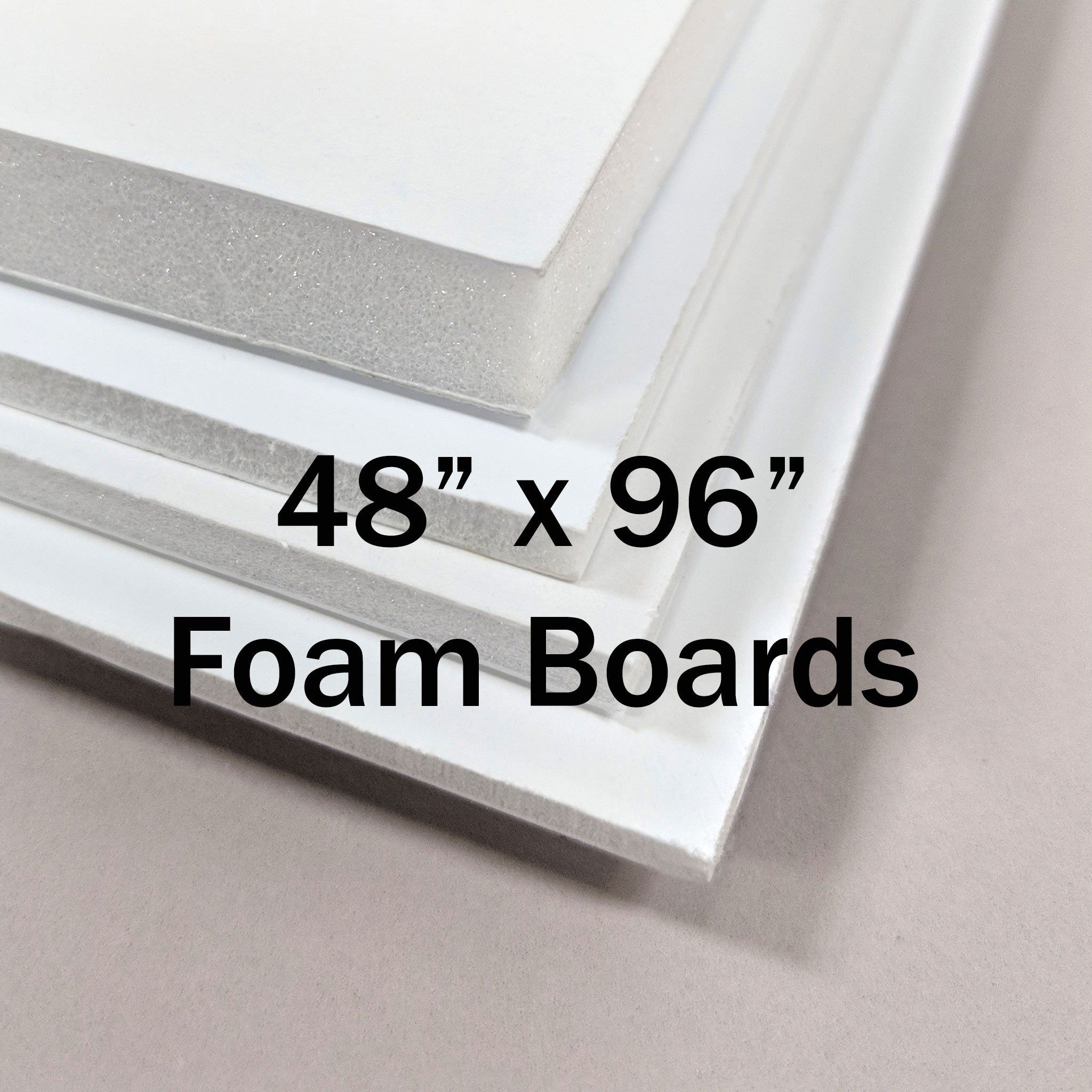 WHITE FOAMBOARD CLAYCOATED 48" X 96" product preview