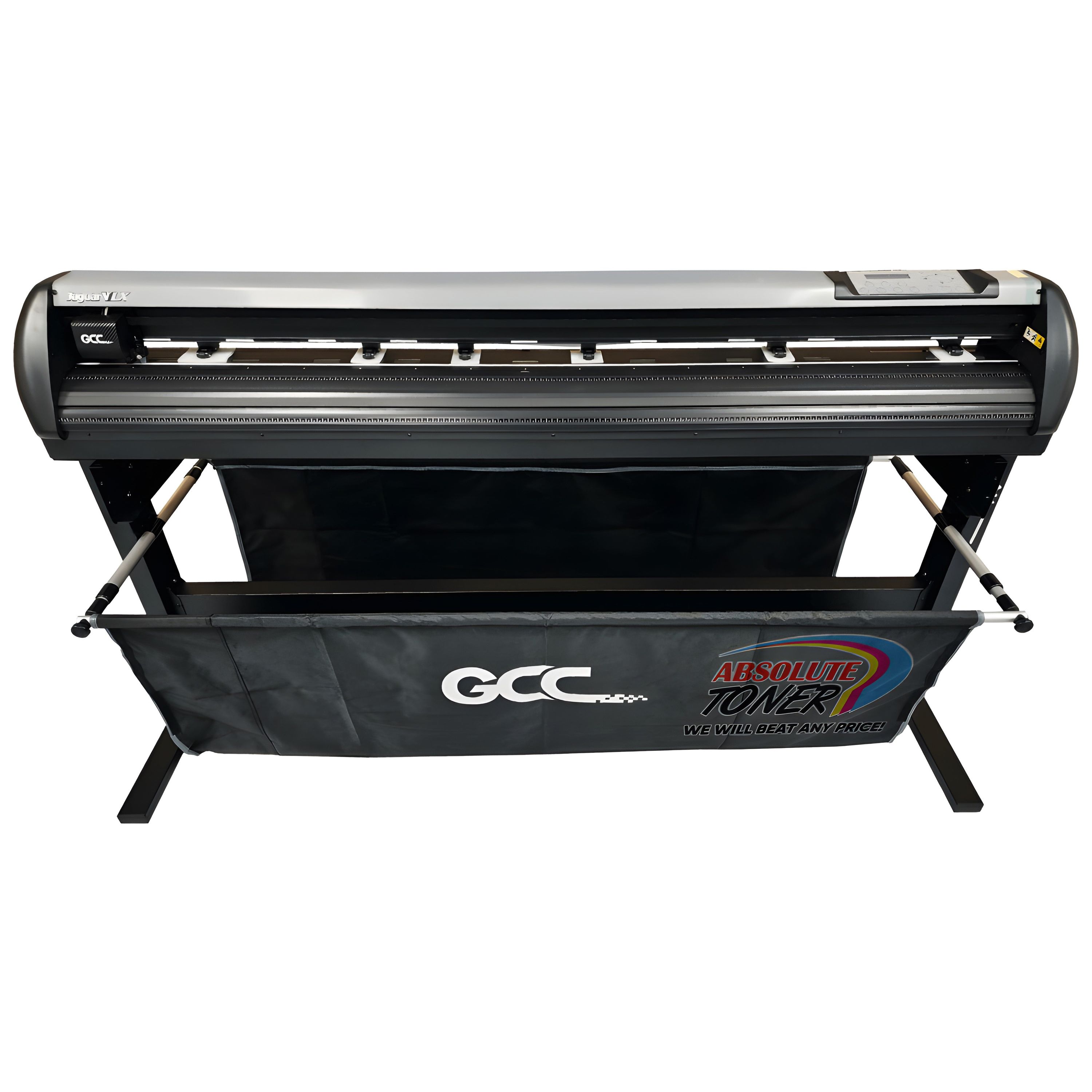 J5-132LX. GCC CUTTING PLOTTER WITH MEDIA BASKET product preview