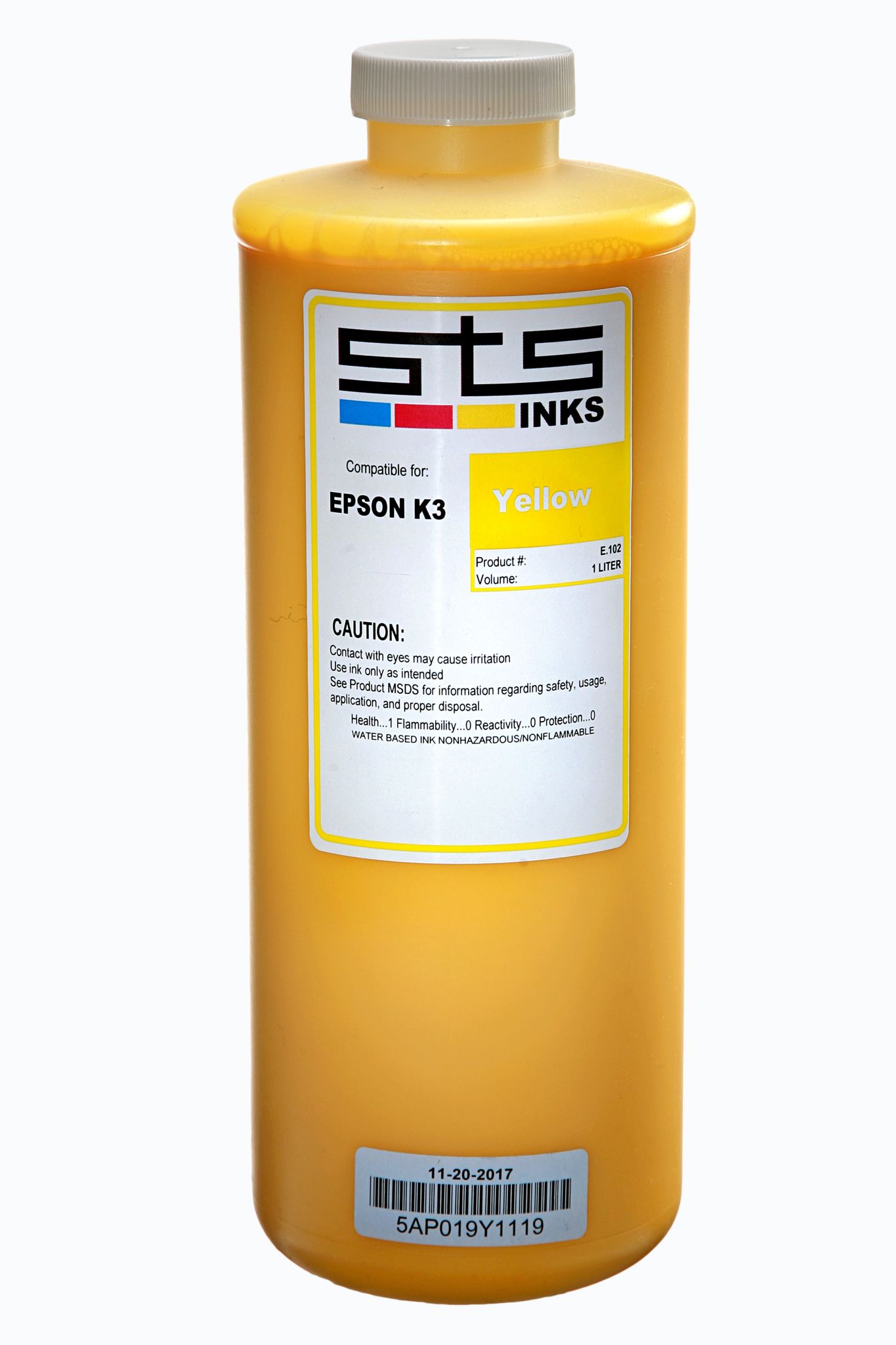 COMPATIBLE INK ECO SOLVENT 1 LITRE (GINK) -BLACK product preview