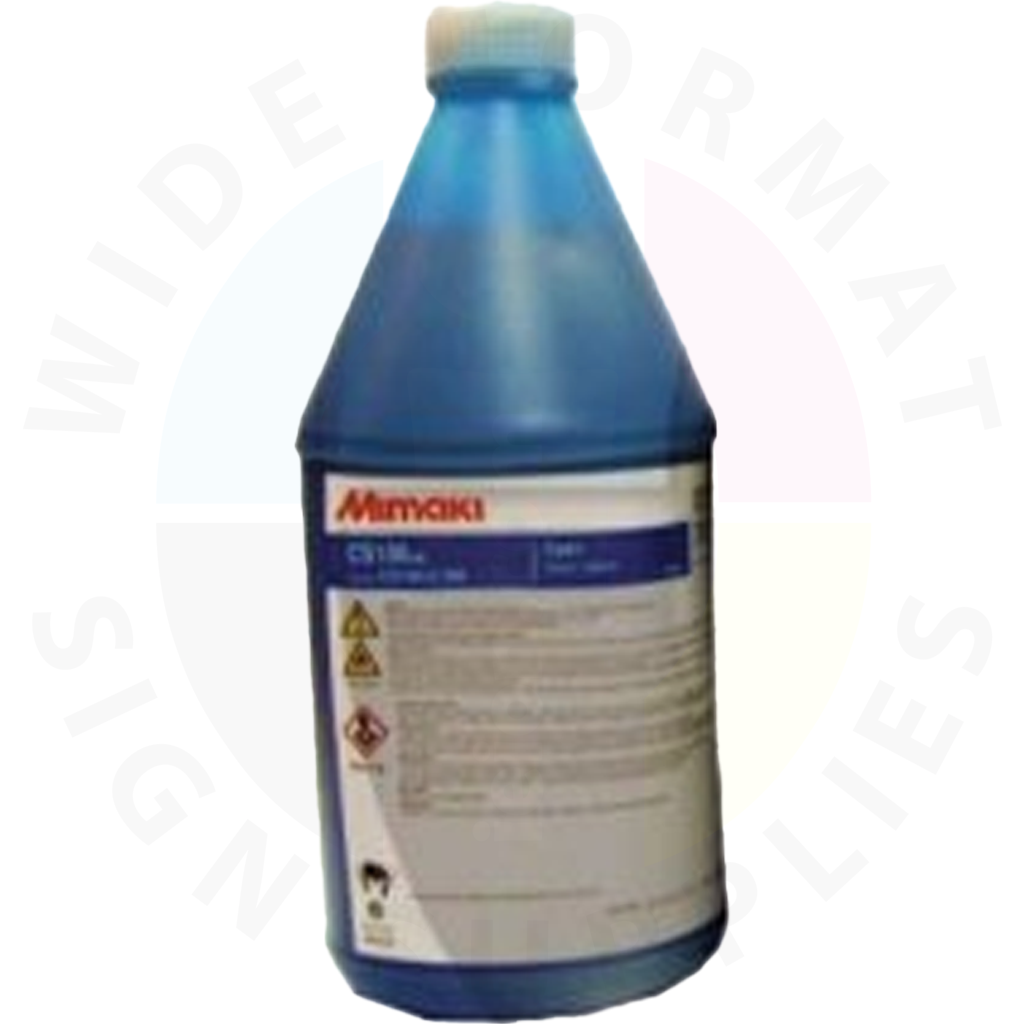 MIMAKI CS100 SOLVENT INK 2 LITRE, CYAN product preview