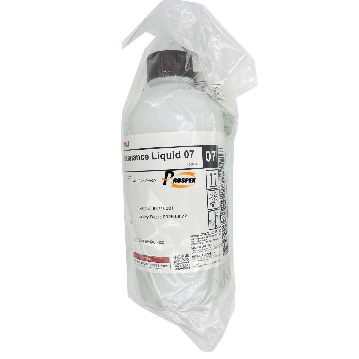 FLUSHING LIQUID 07 - ML007-Z-BA-1 product photo