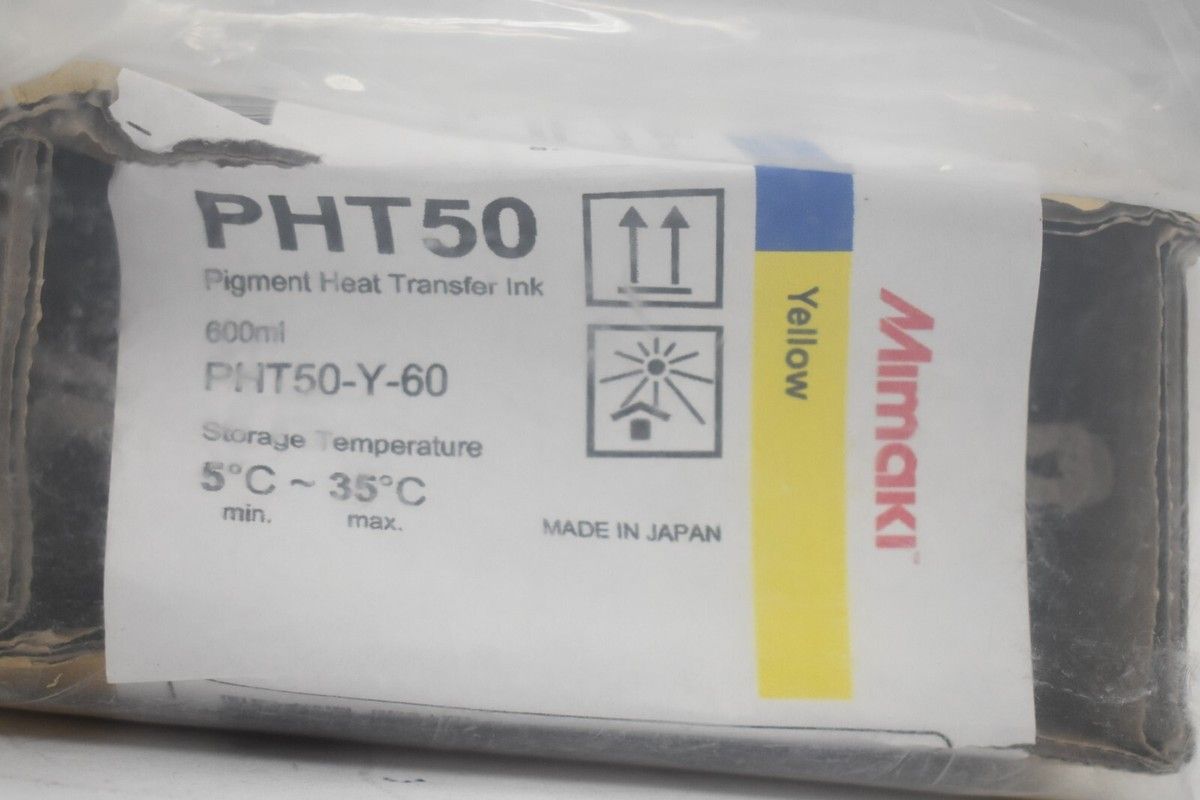 THERMAL TRANSFER PIGMENT INK PHT60 600ml-YELLOW product preview