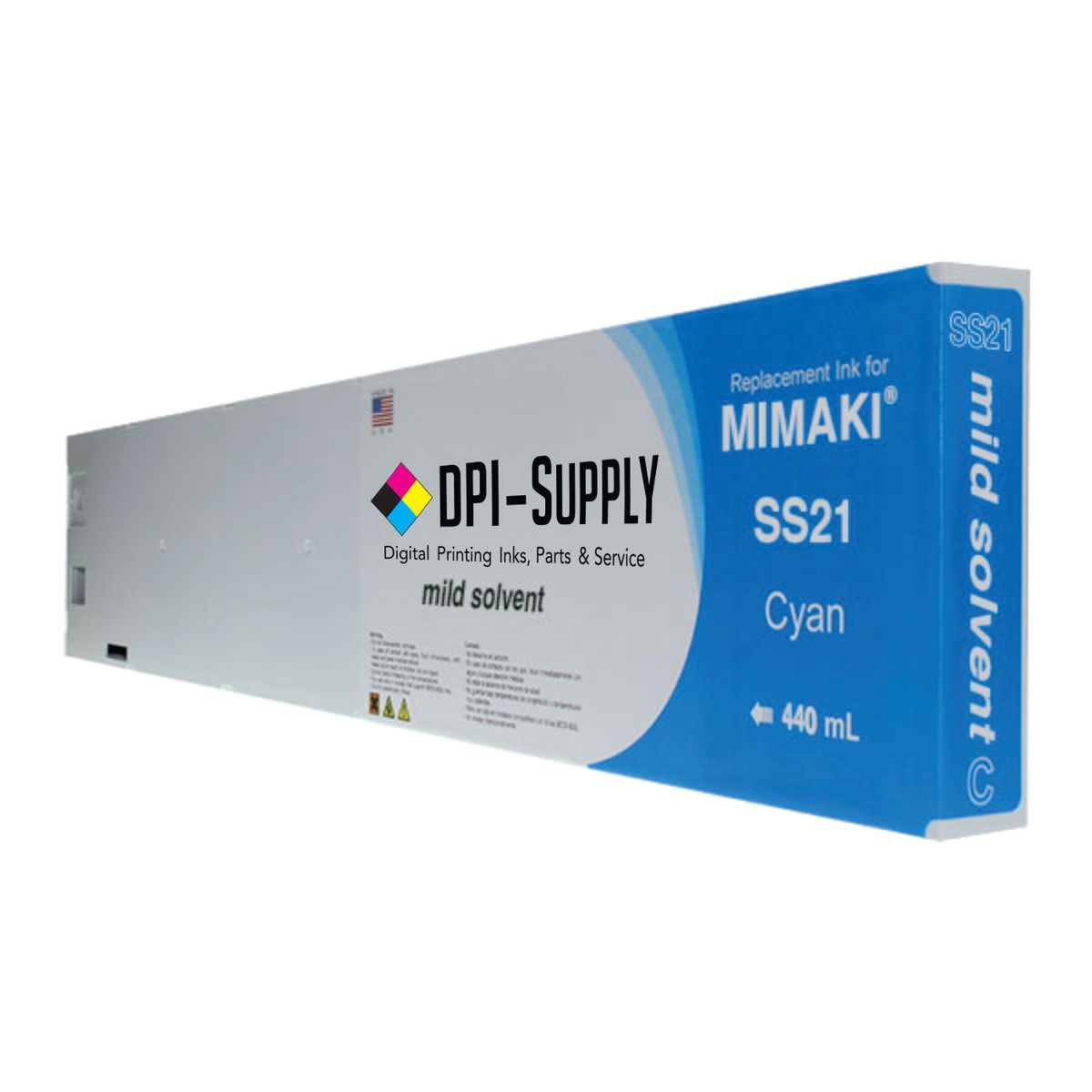 MIMAKI SS21 440CC CYAN CARTRIDGE product photo