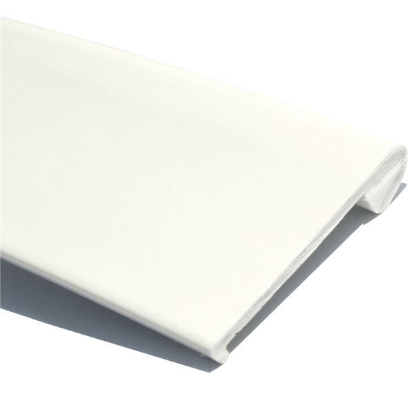 WHITE JEWELITE TRIM CAP 1" X 150' product photo