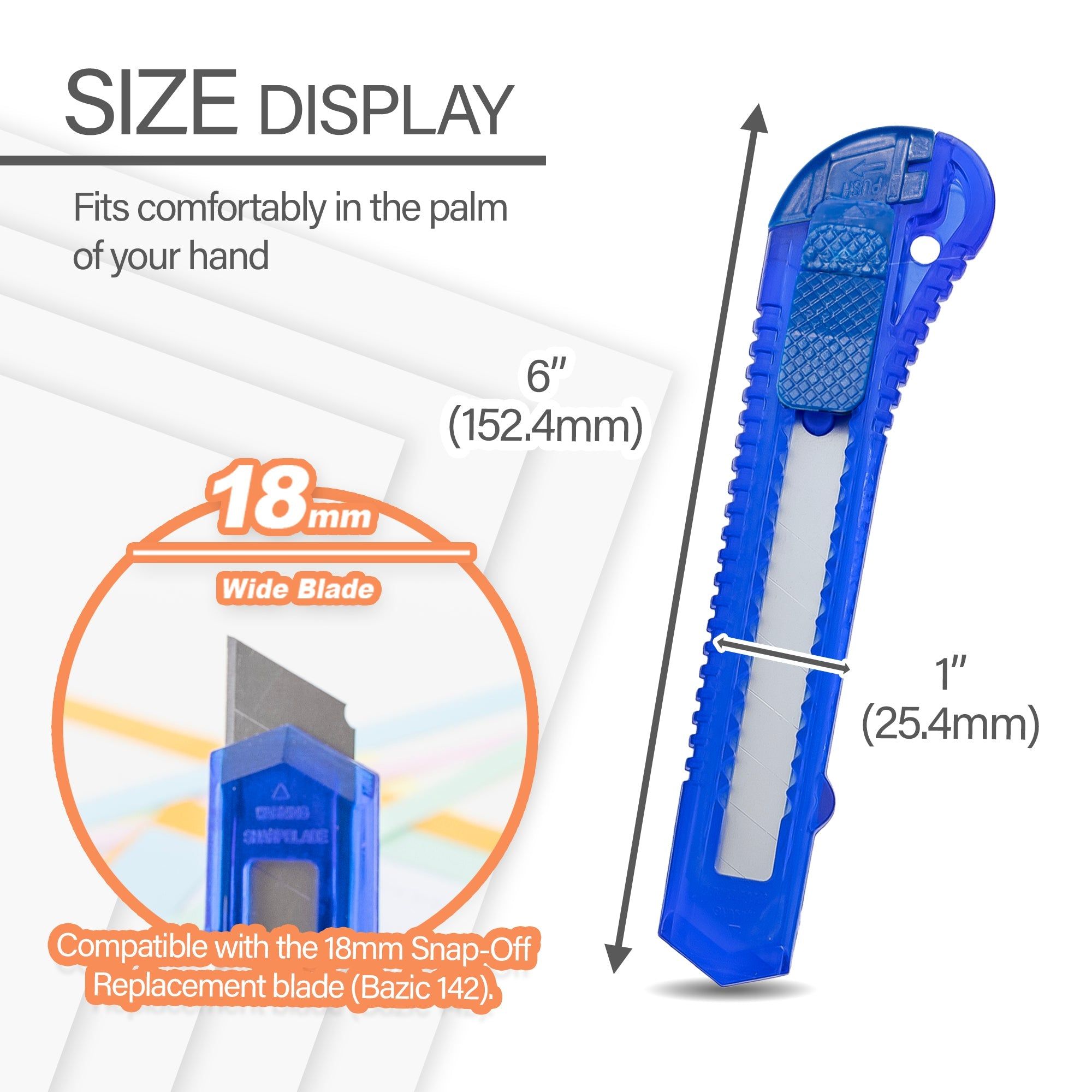 BAZIC BOX CUTTER (JUMBO) product preview
