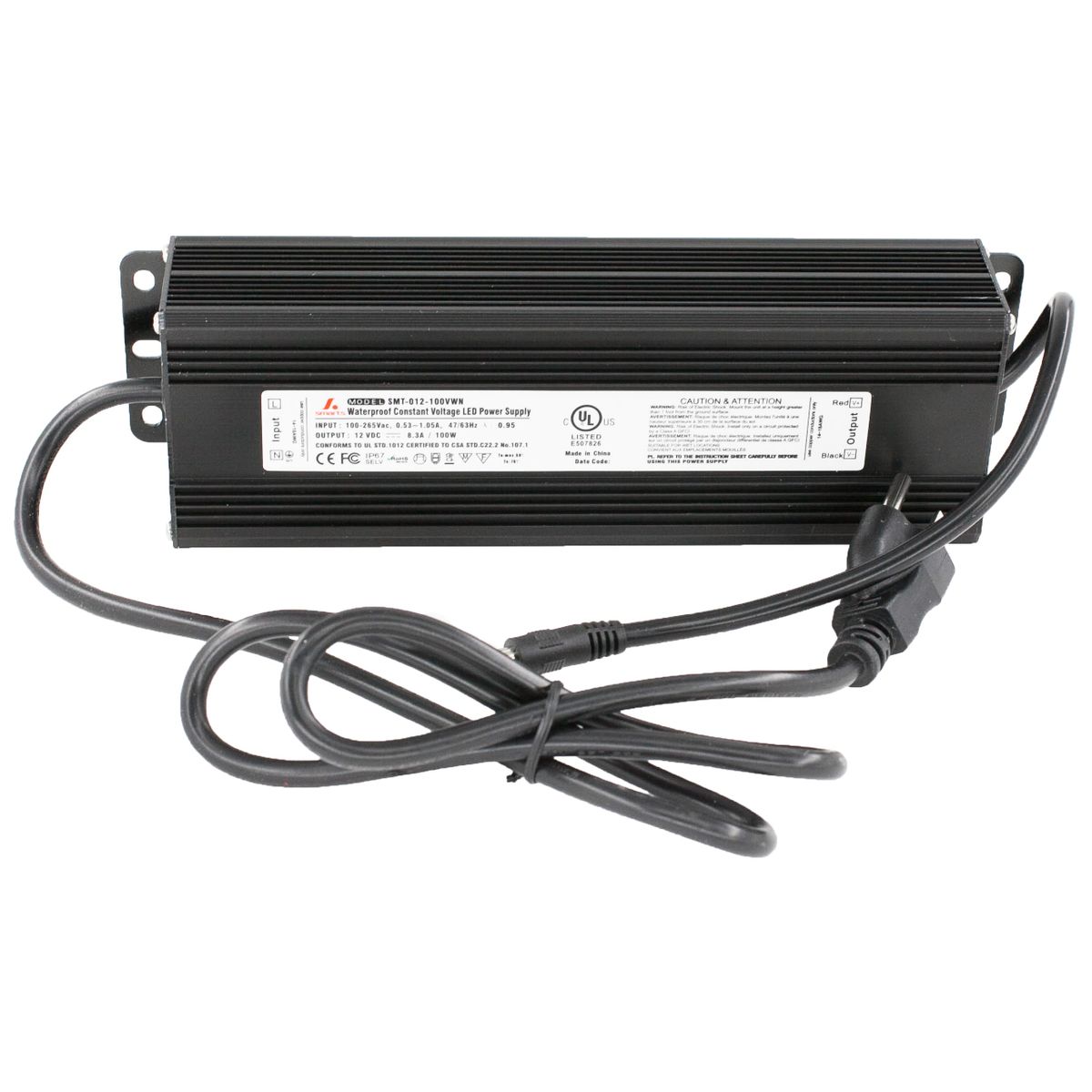 12V100W WATERPROOF 100-240V AC, OUTPUT 100W (CH) product photo