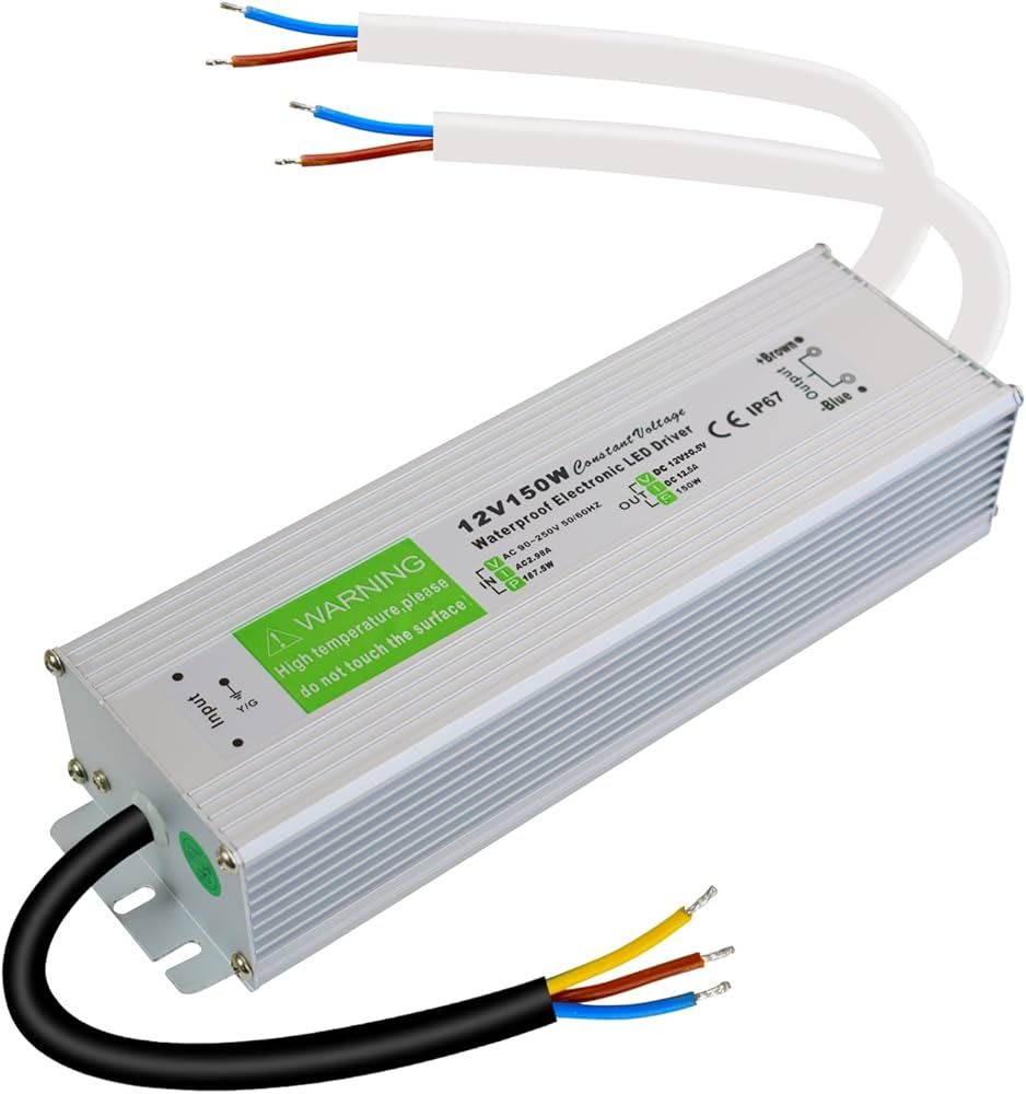 12V150W WATERPROOF 100-240V AC, 12V OUTPUT 150W (CH) product photo