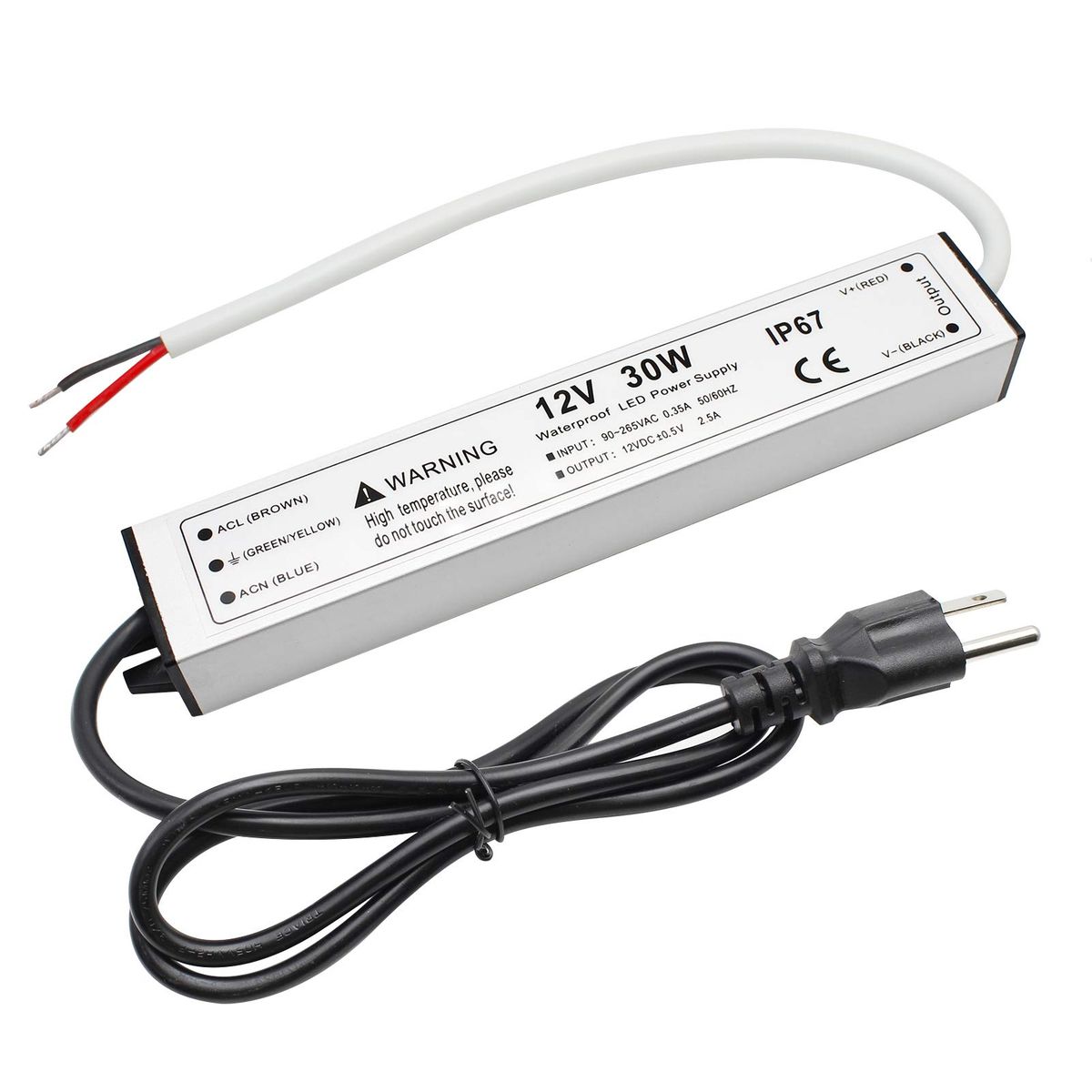 12V30W WATERPROOF 100-240V AC, 12V DC OUTPUT (CH) product photo