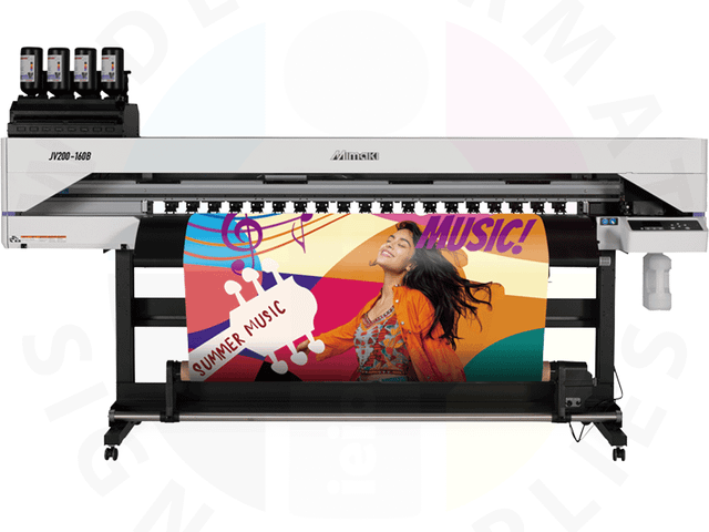 MIMAKI JV200-160B LARGE FORMAT INKJET PRINTER product preview