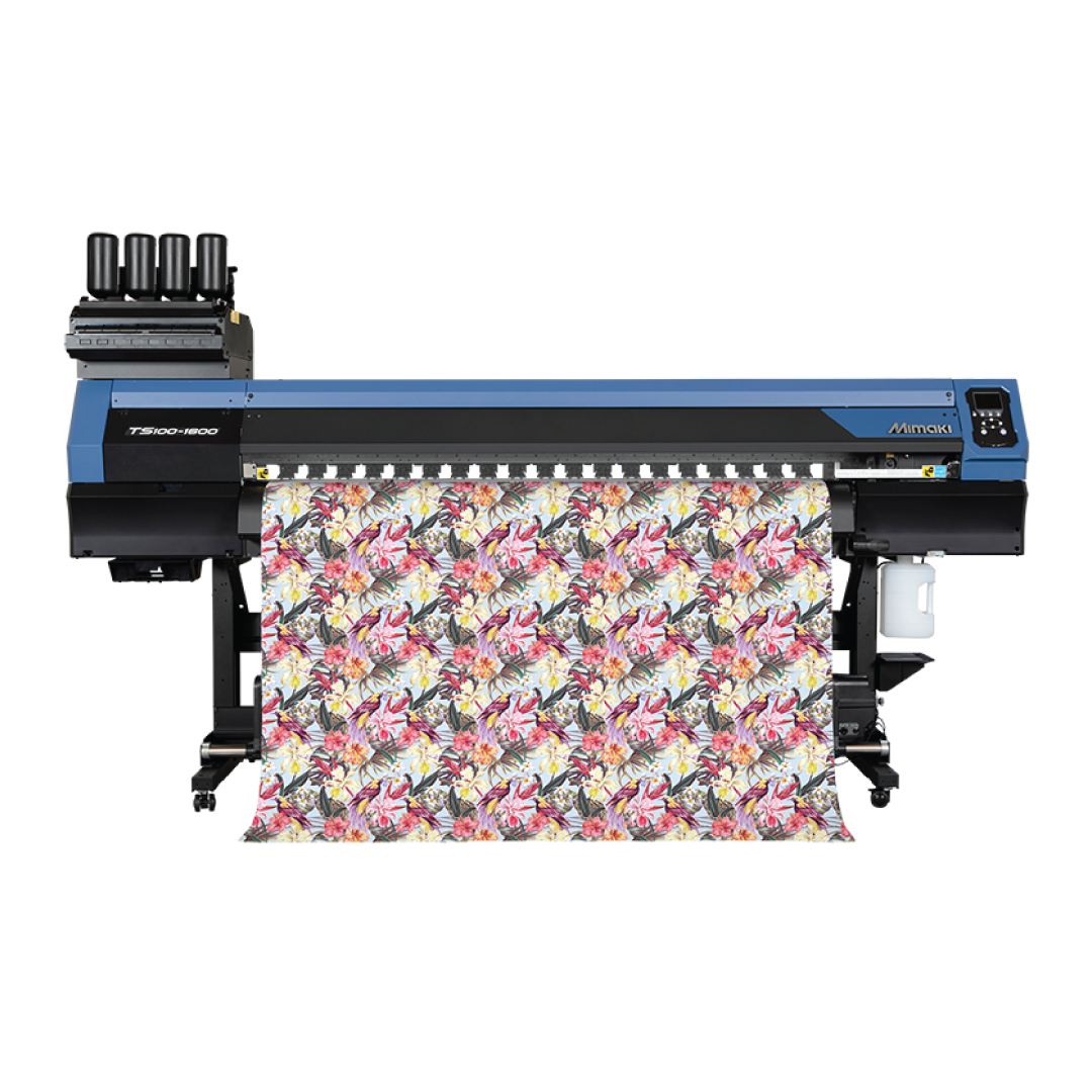 MIMAKI TS100-1600 SUBLIMATION TRANSFER INK JET PRINTER product preview
