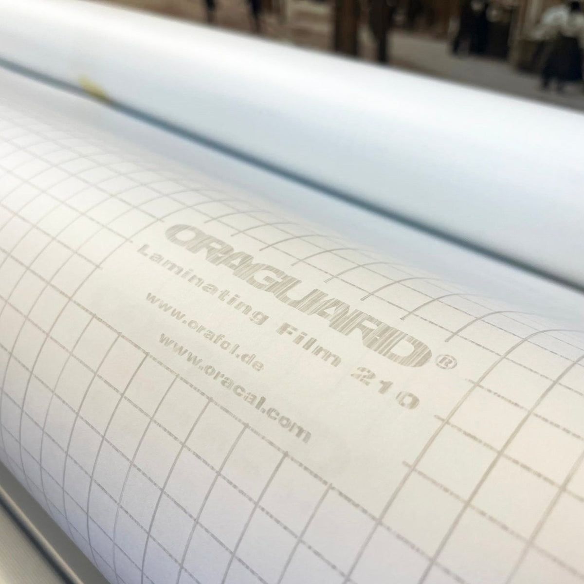 ORACAL 210M-54, PVC LAMINATE FILM MATT 2.5mil (Clear, permanent adhesive) product photo