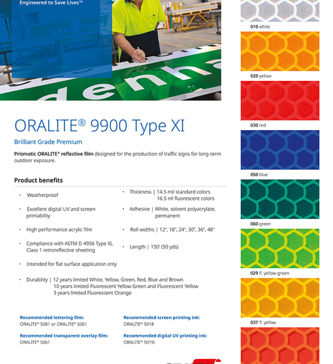 ORA5700-24-035 REFLECTIVE ORANGE product photo