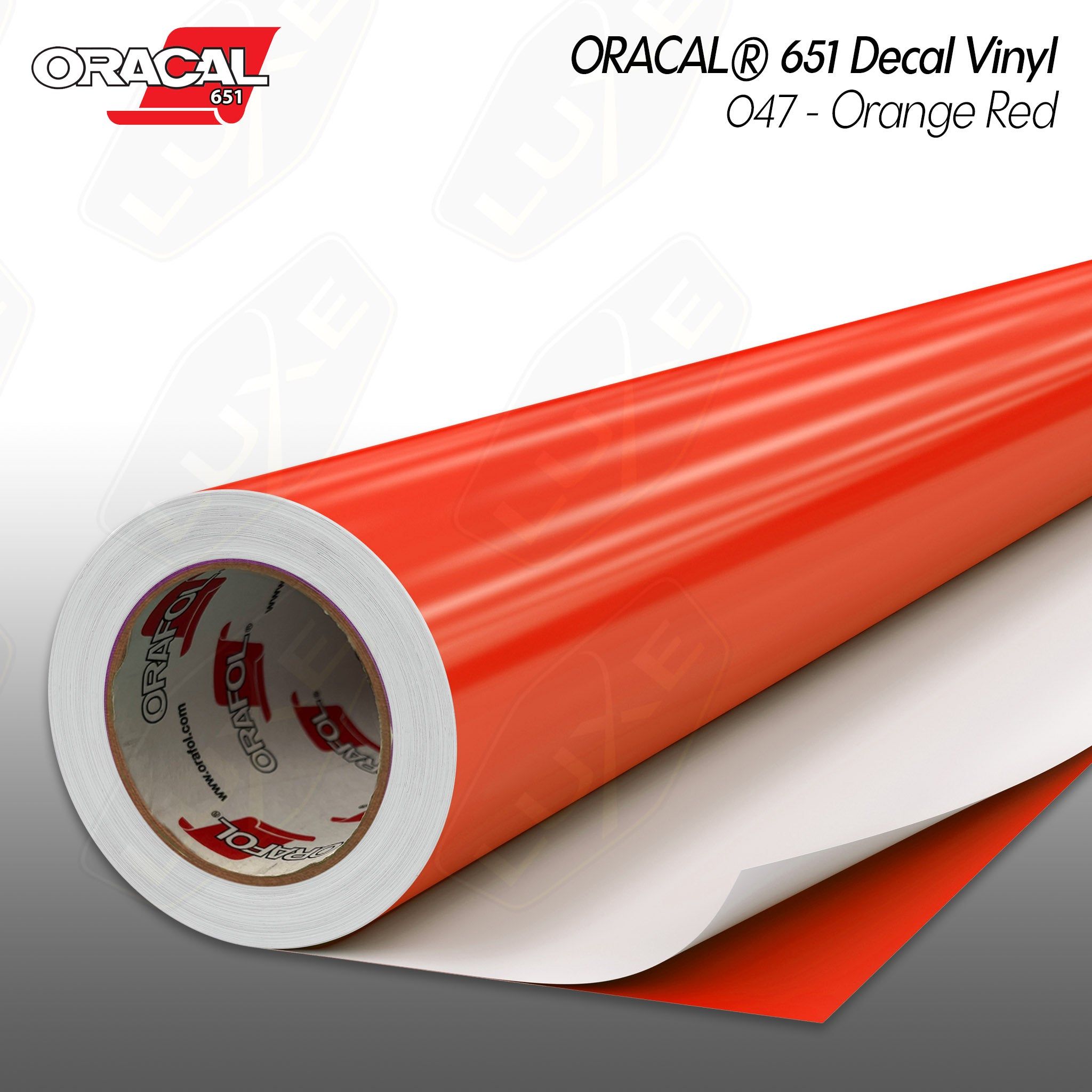 ORACAL 651-24-047, ORANGE RED 24" product preview