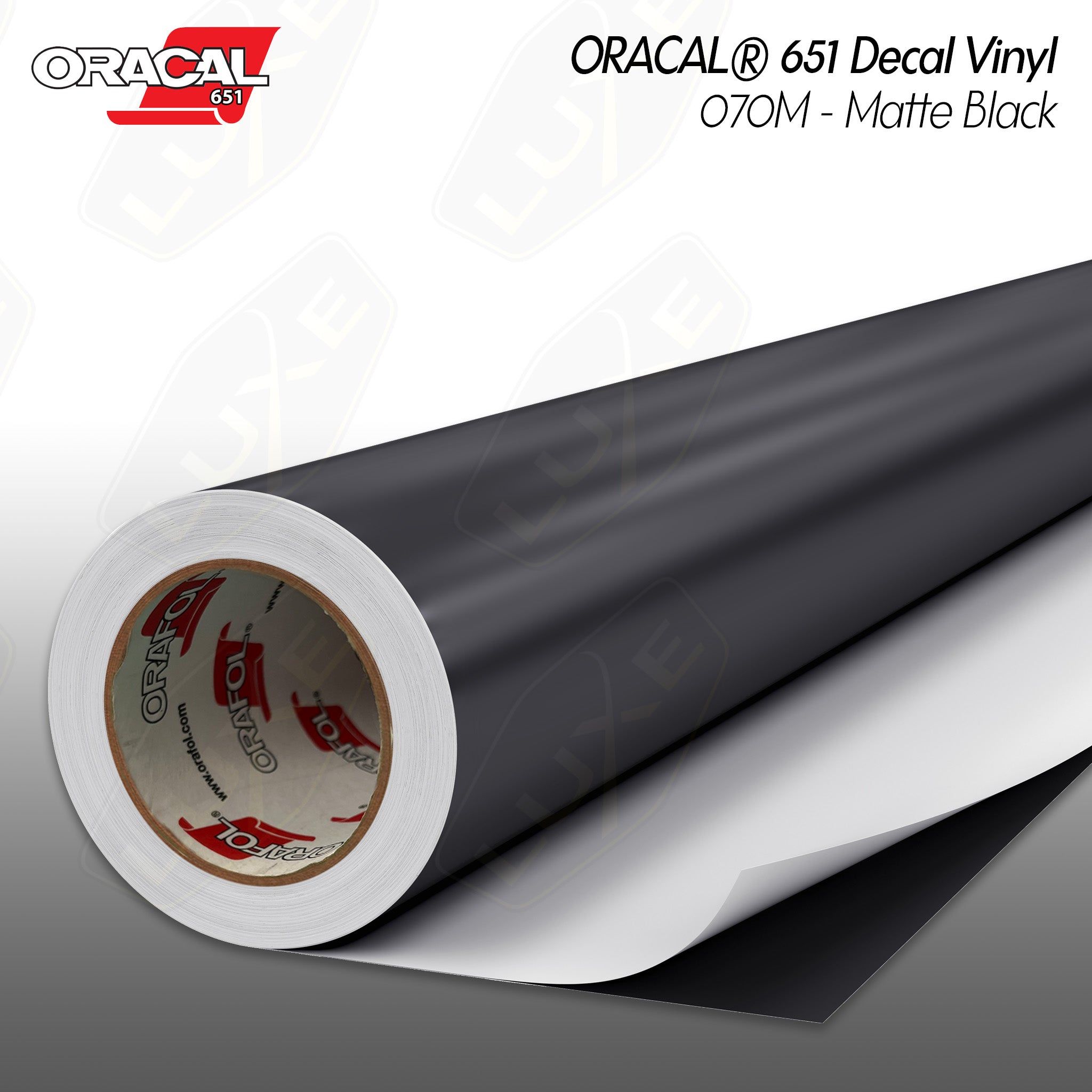 ORACAL 651-24-070M, MATTE BLACK product preview