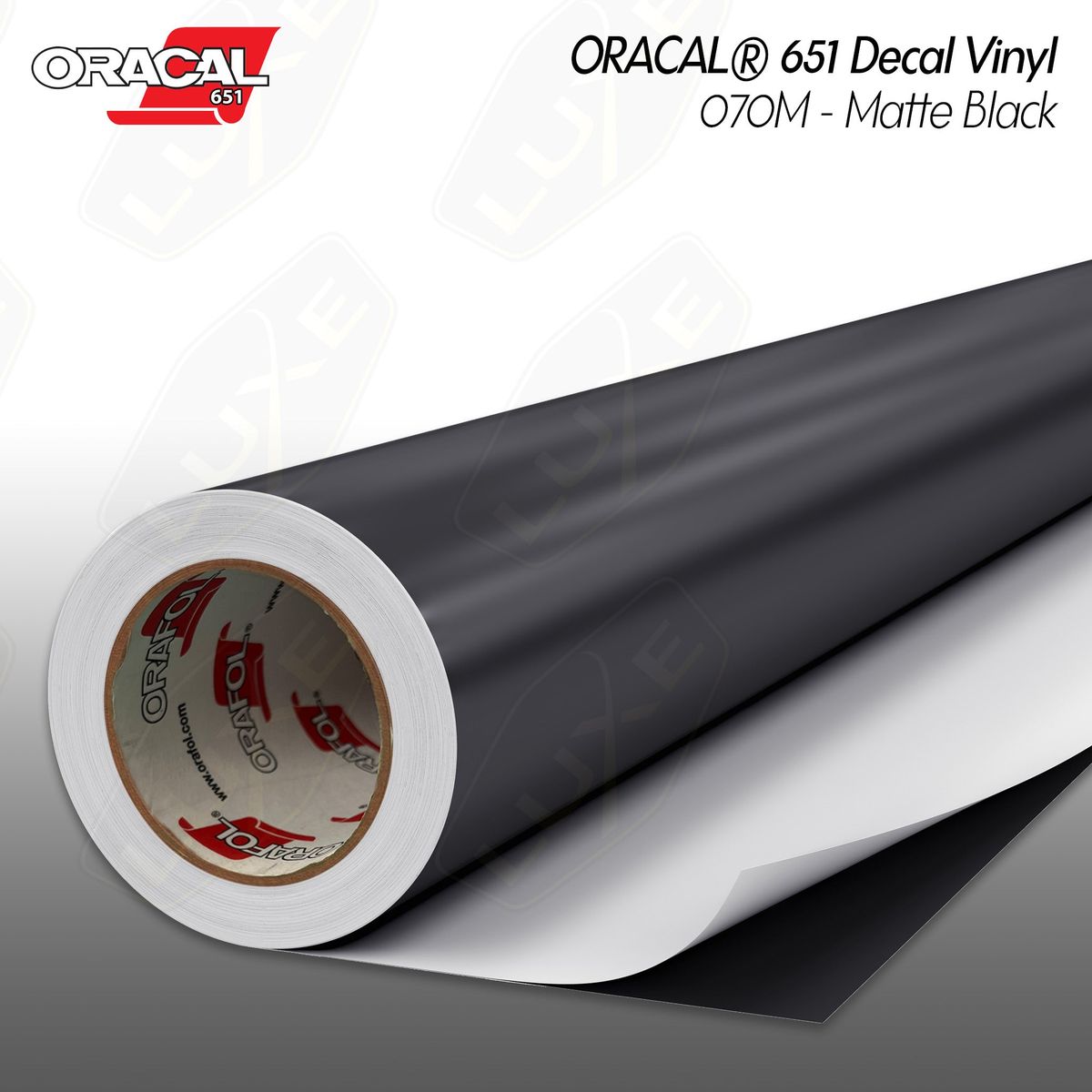 ORACAL 651-24-070M, MATTE BLACK product photo