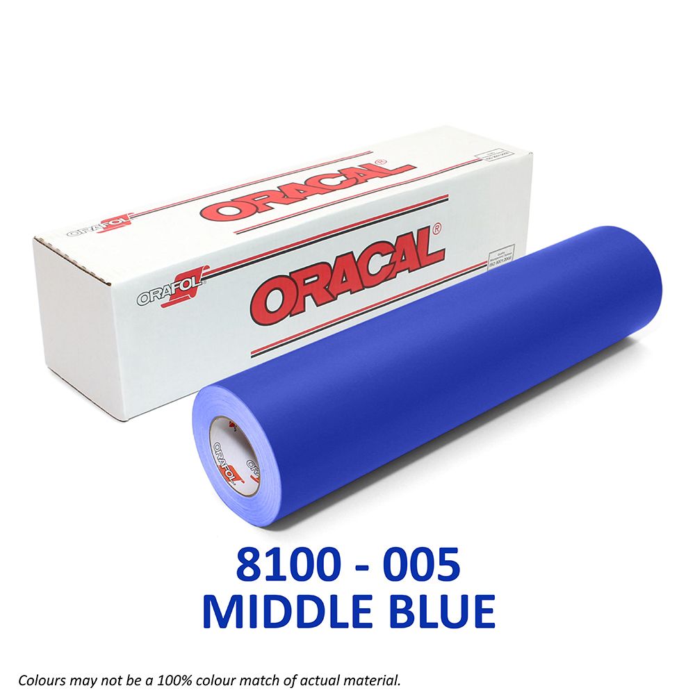 ORACAL 8100-24-005, MIDDLE BLUE TRANSLUCENT 24" product preview
