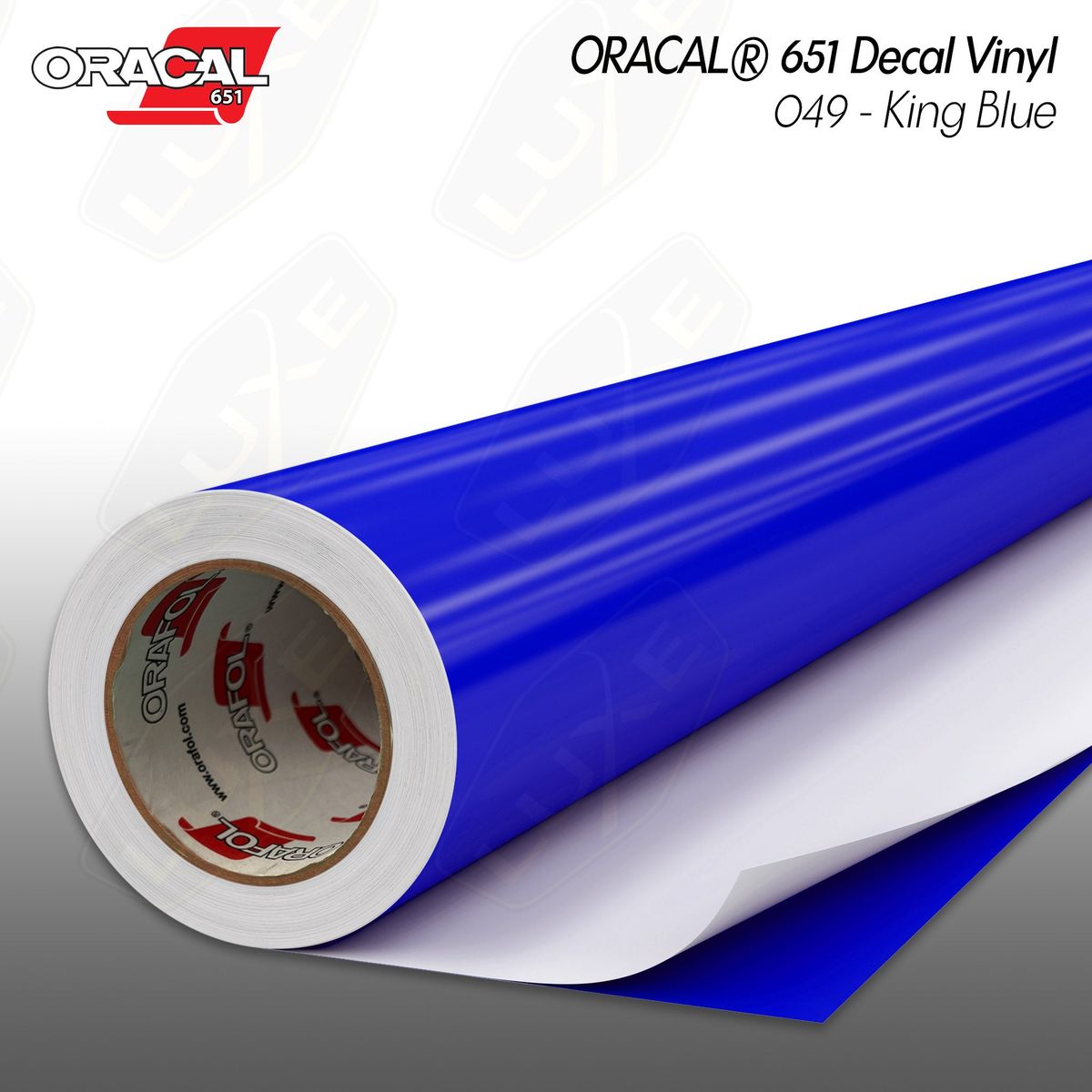 ORACAL 8100-24-049, KING BLUE TRANSLUCENT 24" product photo