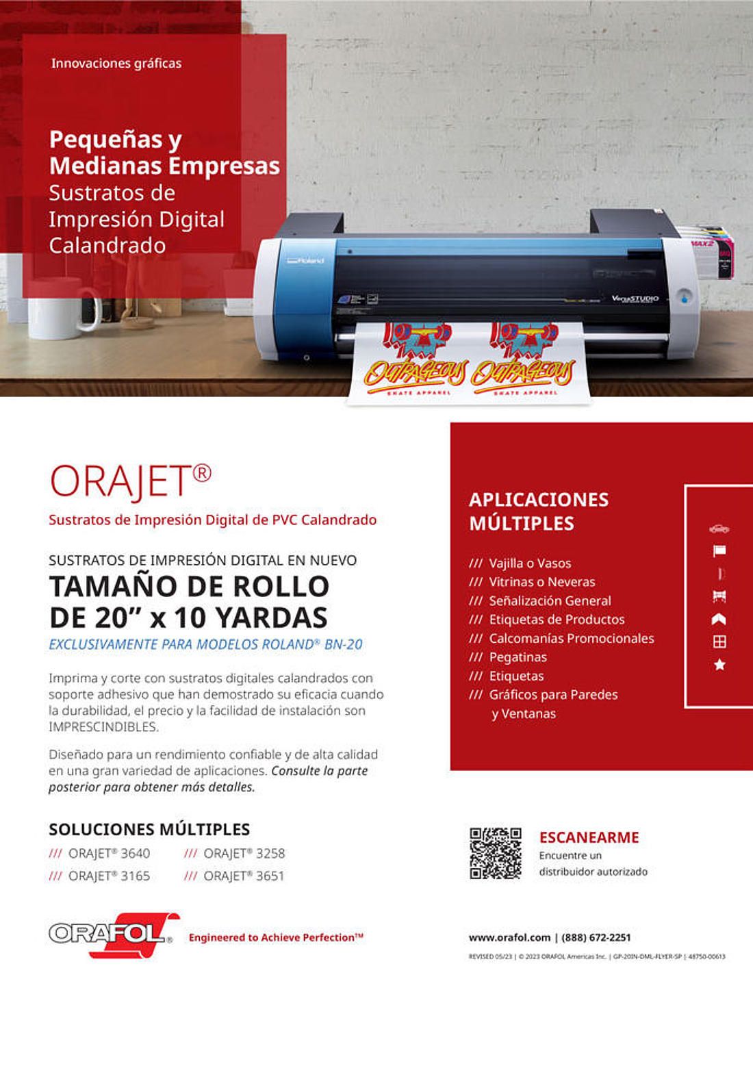 ORAJET 3621M-36-010, WHITE MATT (Grey,water-based removable) product preview