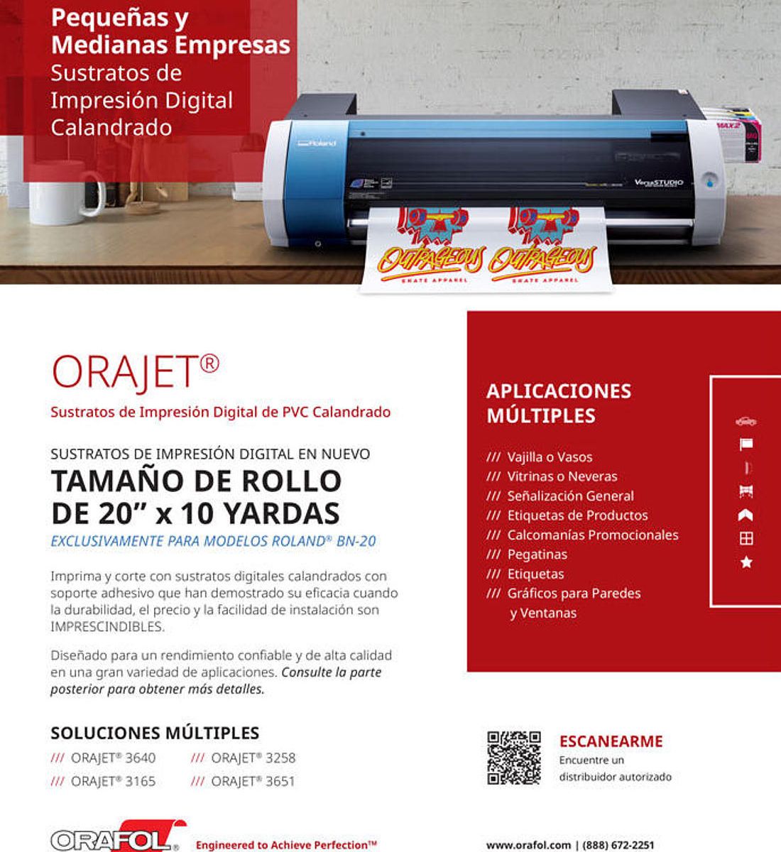 ORAJET 3621M-36-010, WHITE MATT (Grey,water-based removable) product photo