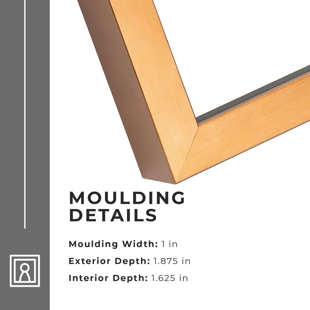 R303 BRONZE W/BRONZE LINES MOULDING product photo