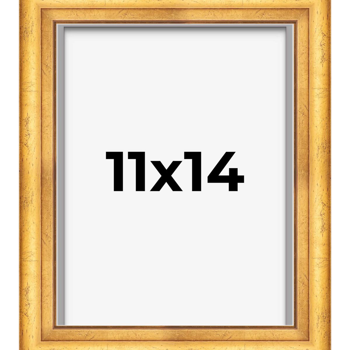 R326 1" SATIN GOLD SHADOWBOX product photo