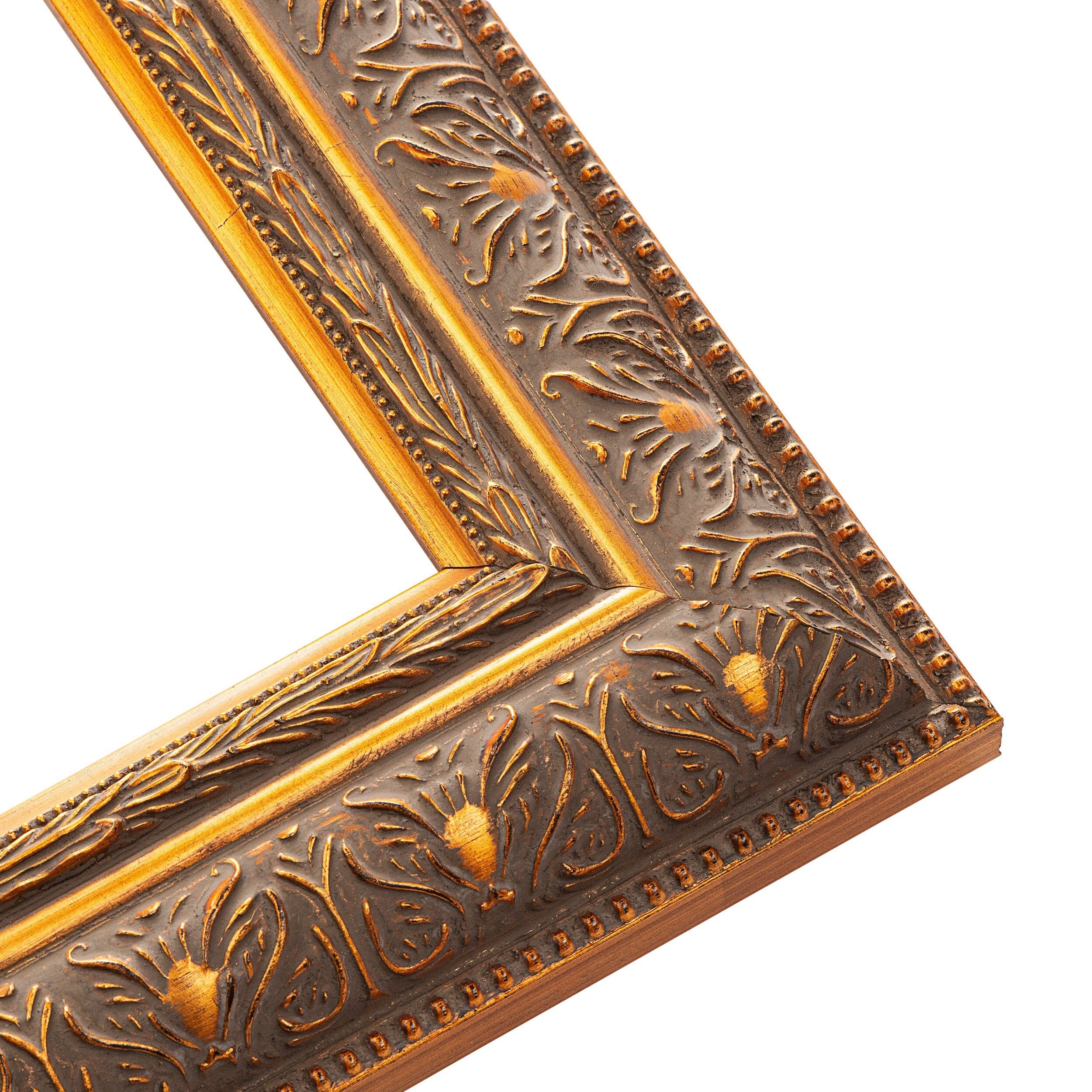 R455 1 5/16" X 7/8" GOLD ORNATE MOULDING product preview