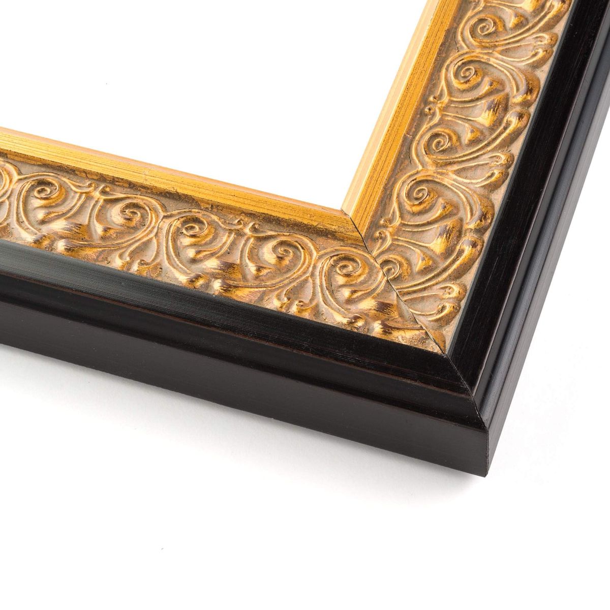 R504 GOLD W/BLK SPLATTER MOULDING, 2" product photo