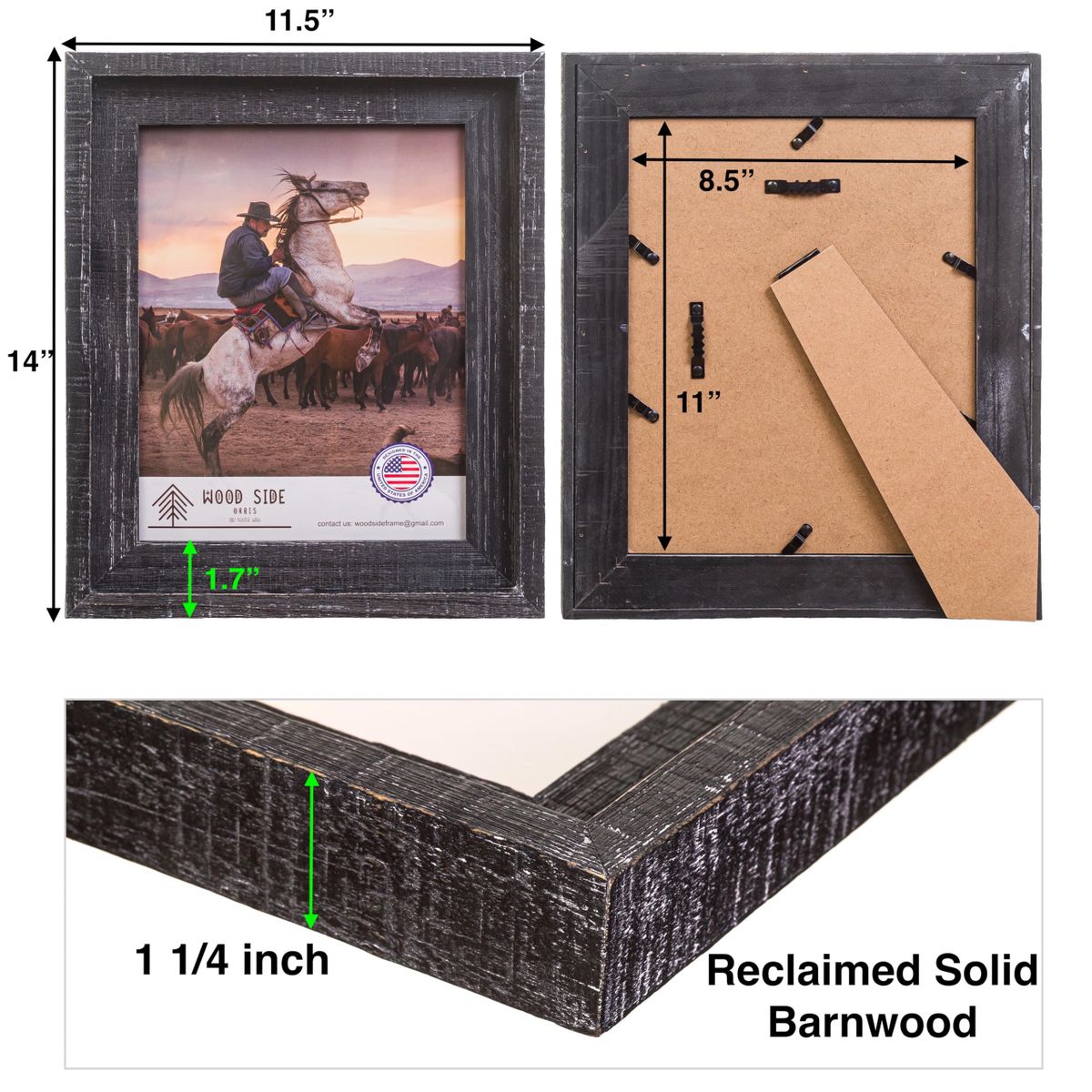 R522 1 3/4" BARNWOOD product photo
