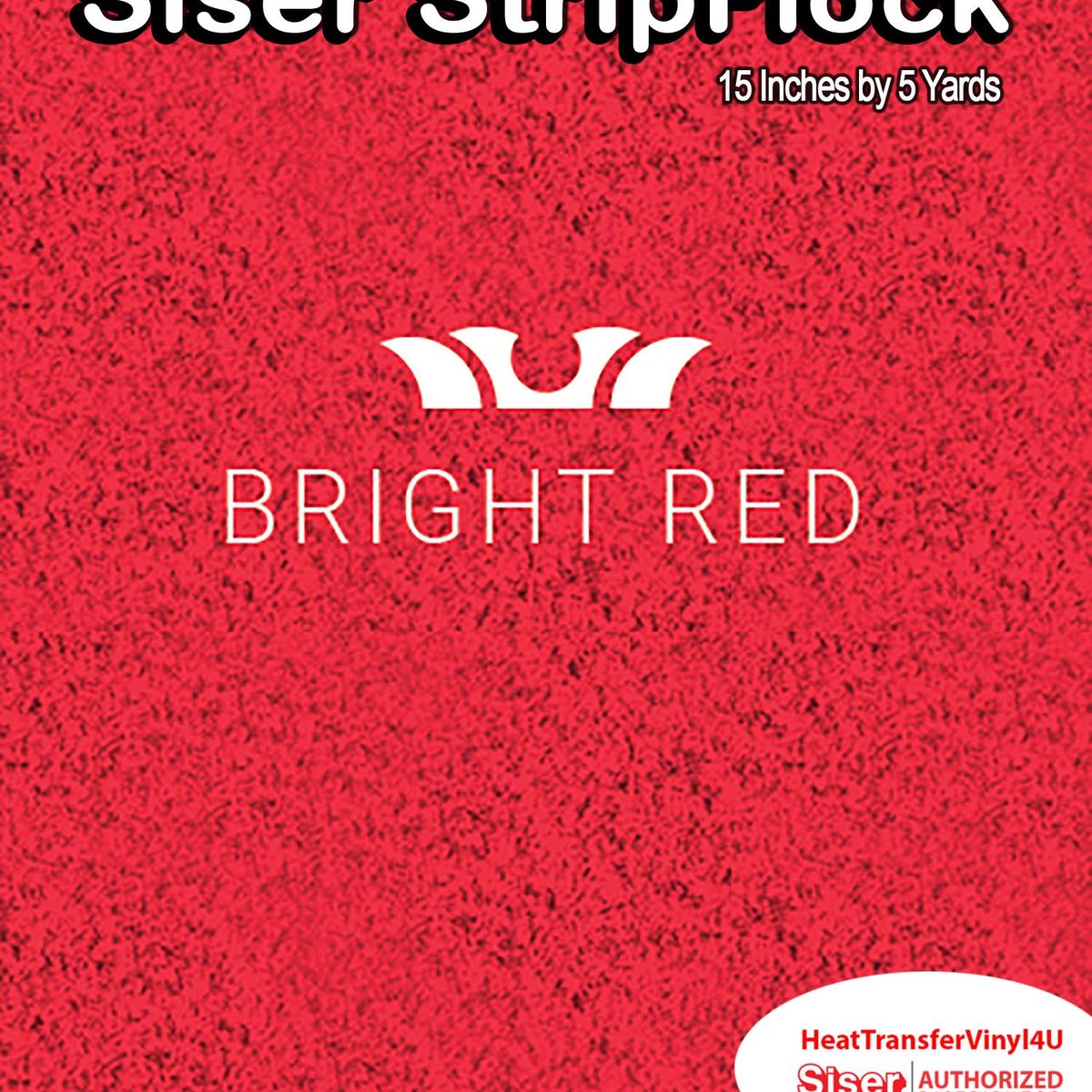 STRIPFLOCK BRIGHT RED HTV 15" product photo