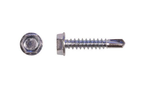 #6 X 1/2 HEX WASHER TEX ZINC..(SLAT SCREWS 500's) product preview