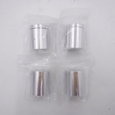 CAP025SS 6-32 THREADED CAP DIA: 1/4" X 5/32" SATIN STAINLESS STEEL product photo