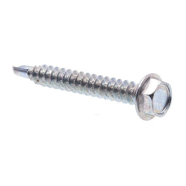 #8 X 1 1/4 HEX WASHER TEX ZINC..(WING SCREES) 100's) product preview