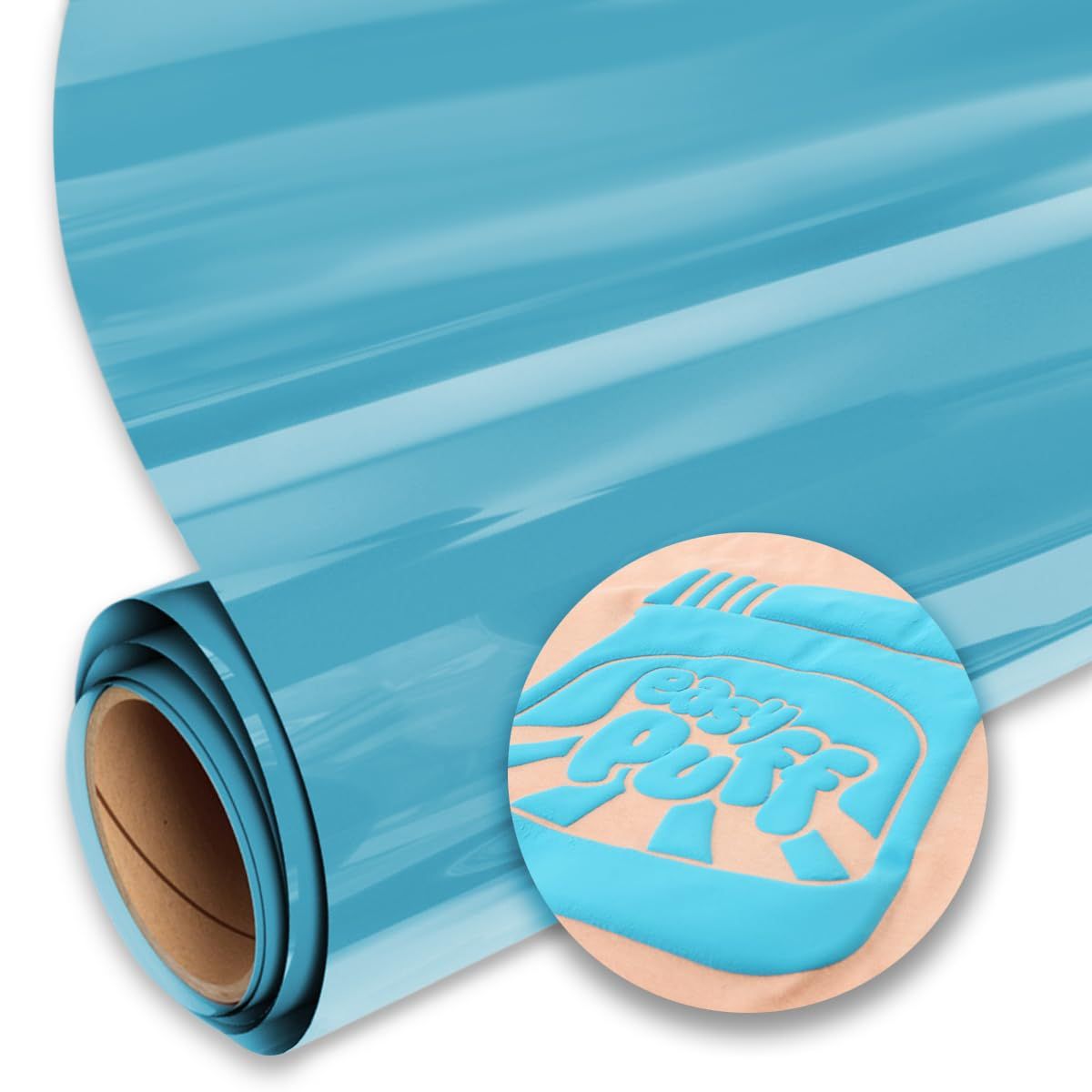 12" PUFF SKY BLUE HTV product photo