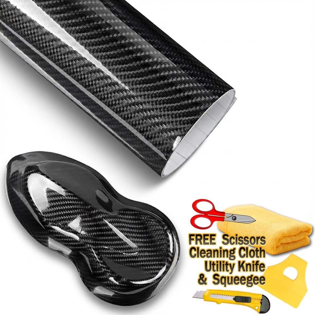 CARBON FIBER VINYL, BUBBLE FREE 60" product preview