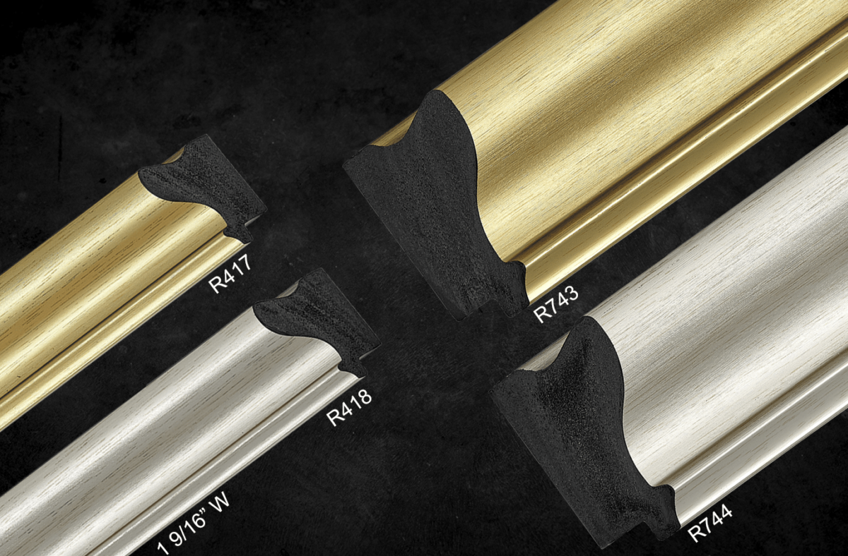 R435 SILVER & GOLD MOULDING, 1 1/4" product photo