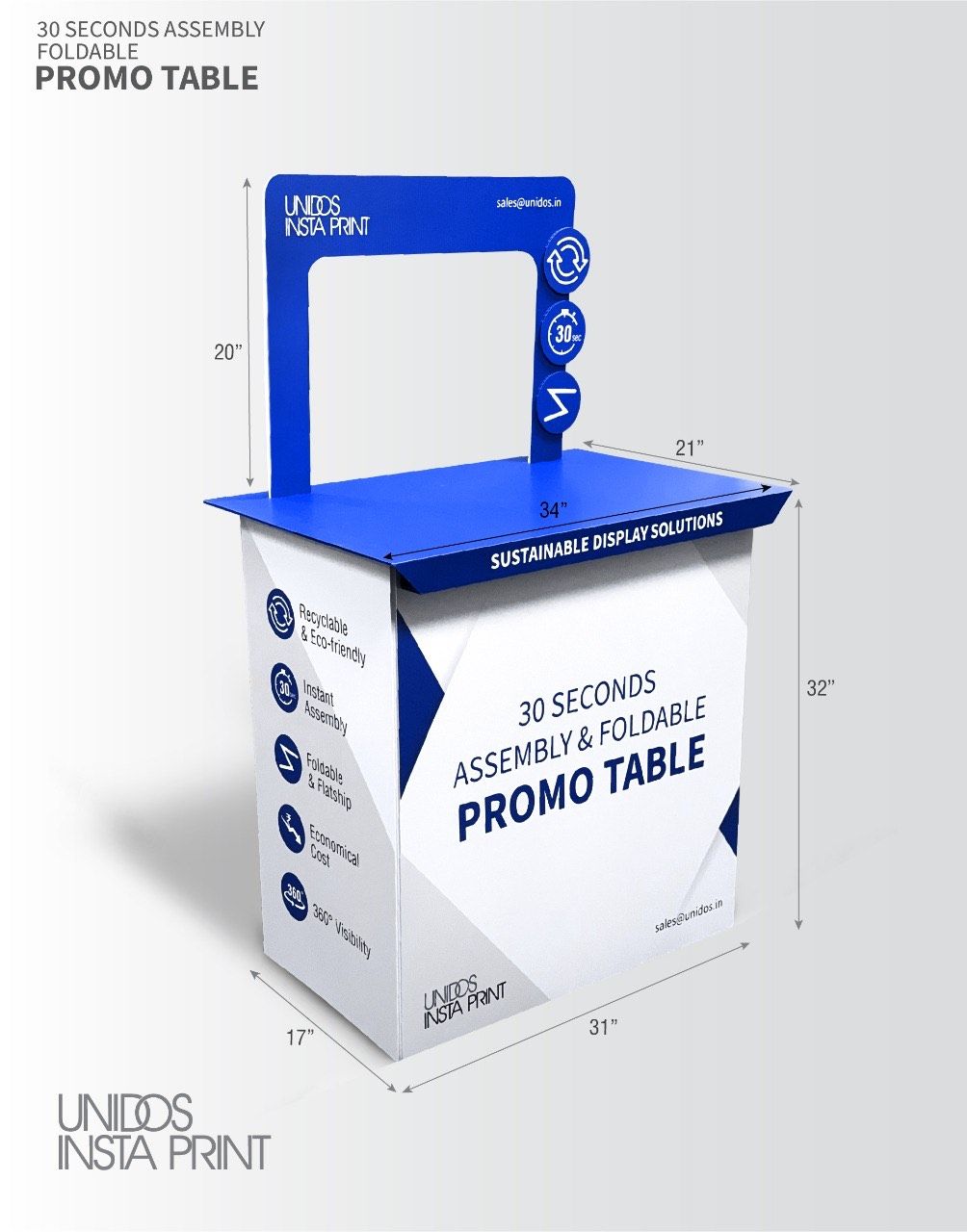 PROMOTIONAL TABLE  (U) product preview
