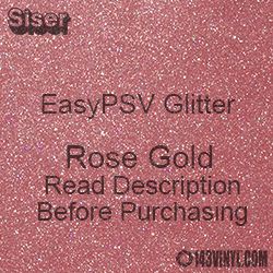 EASYPSV GLITTER ROSE GOLD 12" product photo