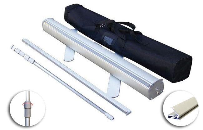 BROAD BASE ROLL UP BANNER STAND (U) 33" X 78" product photo
