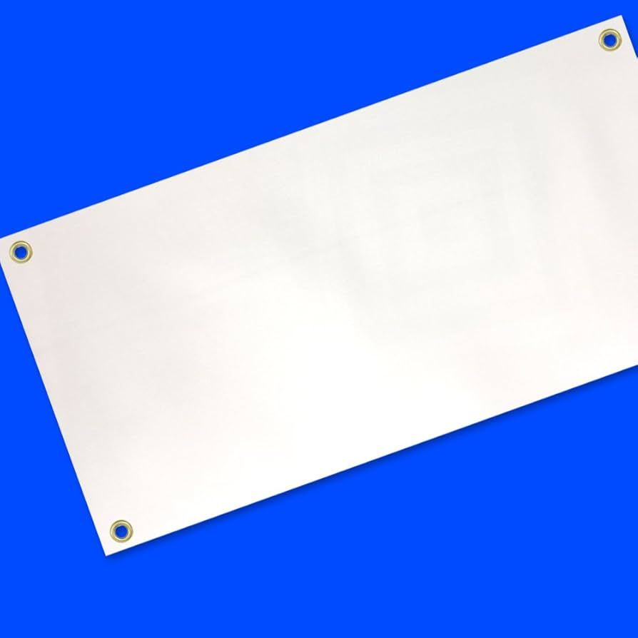 38" MATTE BANNER WHITE 13OZ (SFF) product photo
